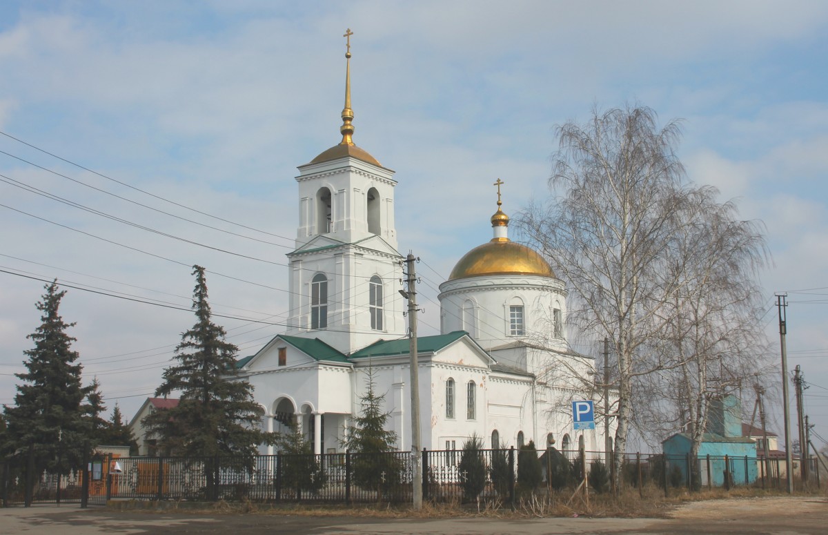 Церковь Троицы Живоначальной в Сокольском, Липецк (Липецк, город, Липецкая область). фасады
