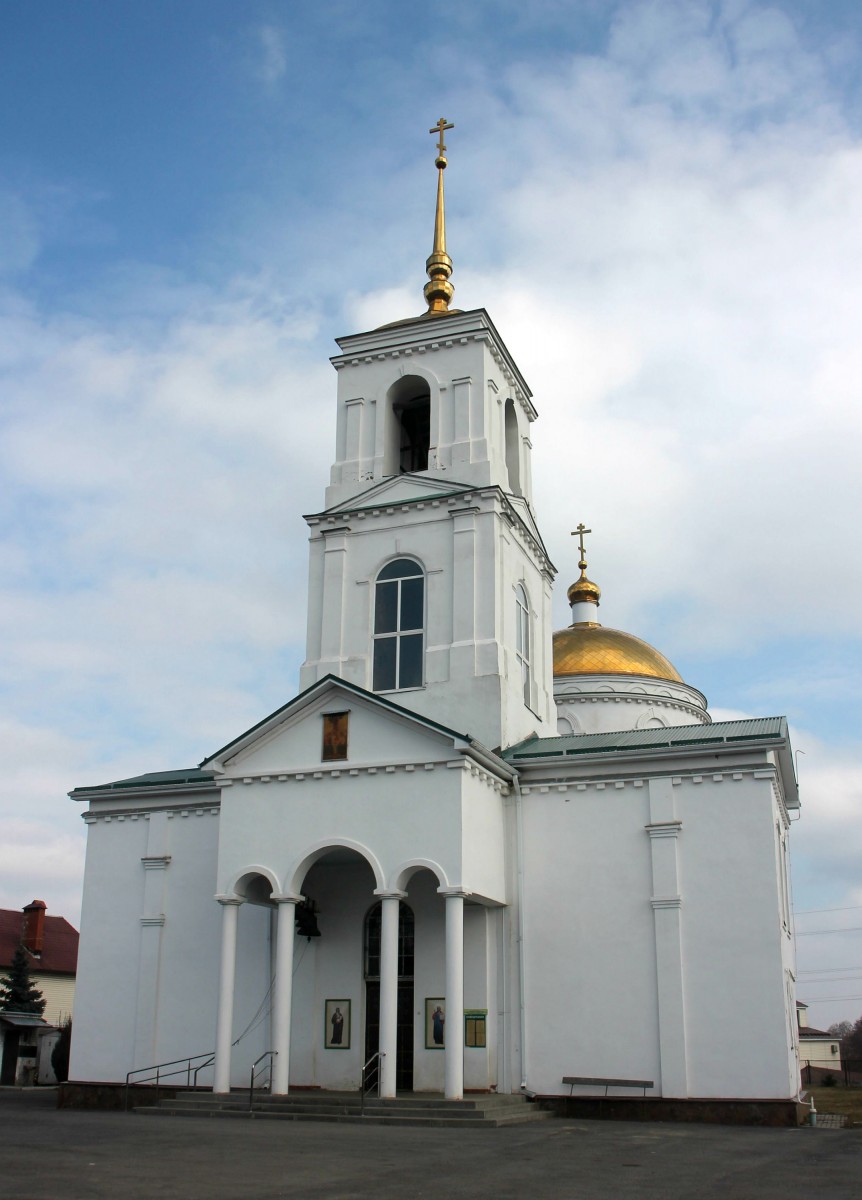 Церковь Троицы Живоначальной в Сокольском, Липецк (Липецк, город, Липецкая область). фасады
