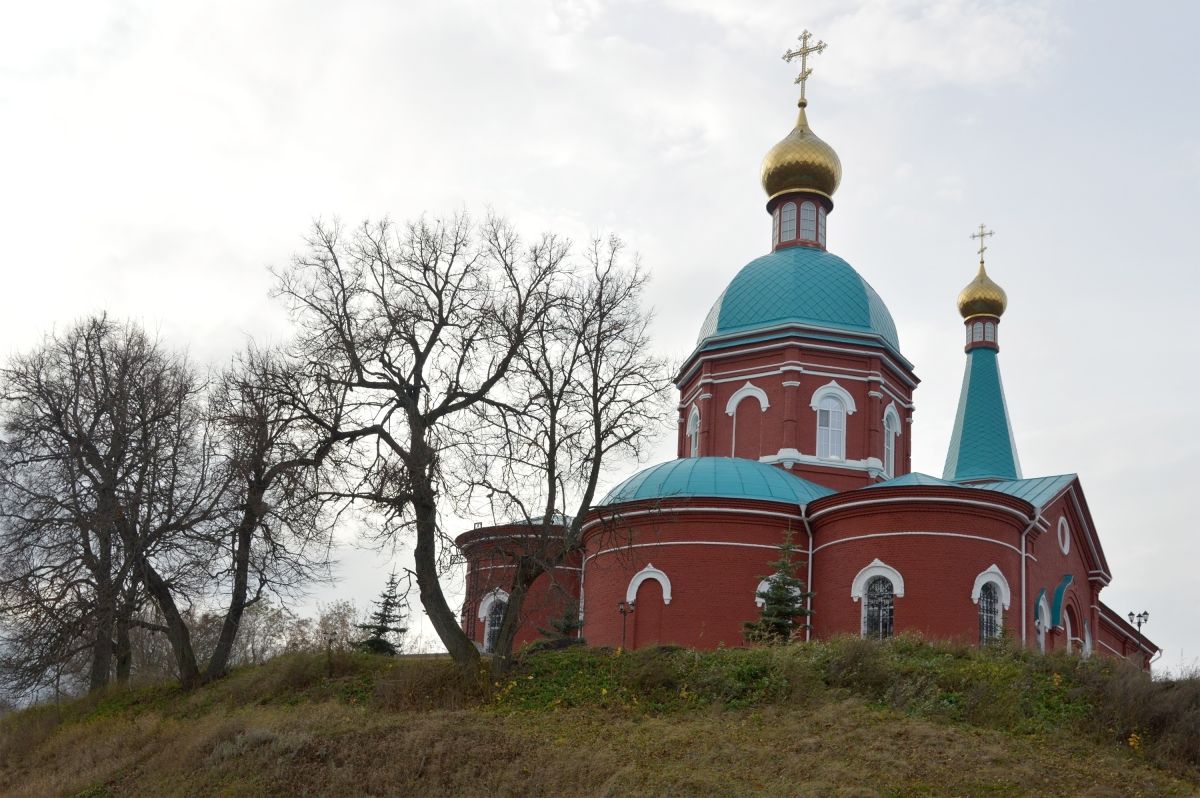 Церковь Рождества Пресвятой Богородицы, Васильевка (Липецкий район, Липецкая область). фасады, Вид на апсиду храма