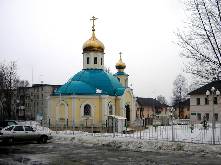 Церковь Ксении Петербургской при районной больнице, Губкин (Губкин, город, Белгородская область). фасады
