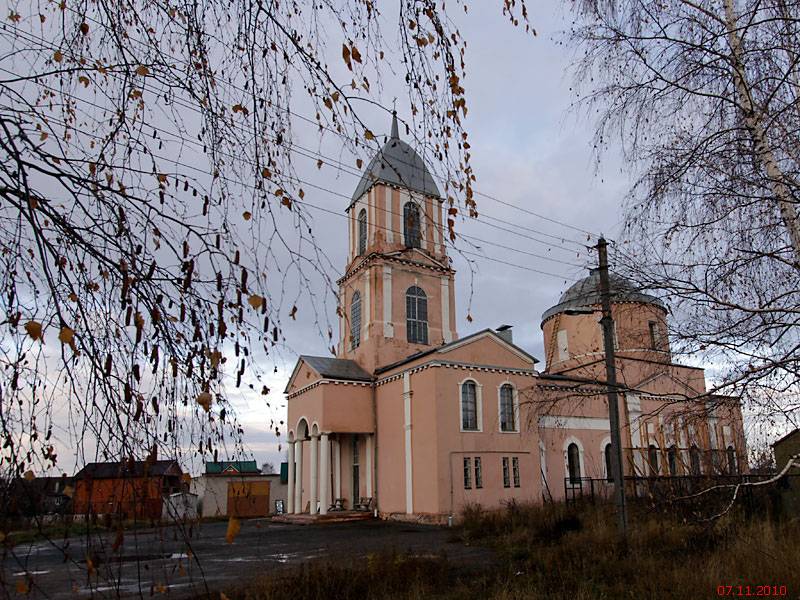 Церковь Троицы Живоначальной в Сокольском, Липецк (Липецк, город, Липецкая область). фасады