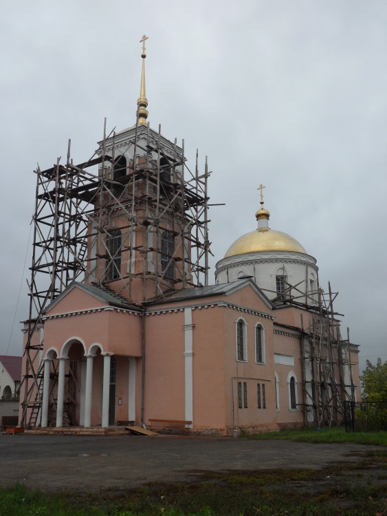 Никольский липецк. Никольский храм Липецк. Никольская Церковь Липецк. Храм Живоначальной Троицы Липецк. Старый Липецк Троицкий храм.