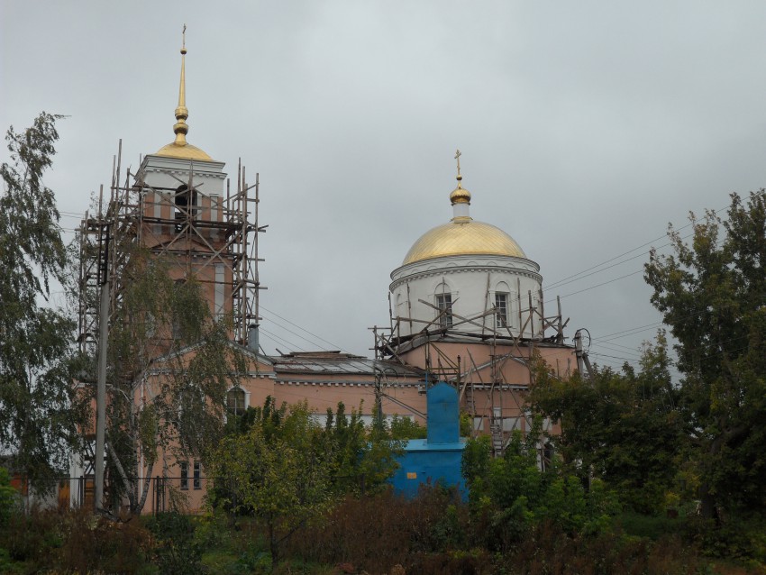 Церковь Троицы Живоначальной в Сокольском, Липецк (Липецк, город, Липецкая область). документальные фотографии
