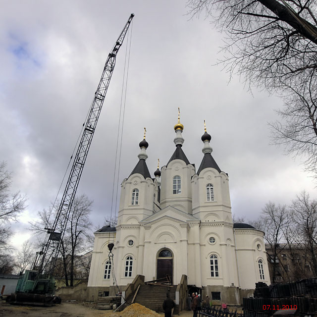 Липецк. Церковь Михаила Архангела. документальные фотографии