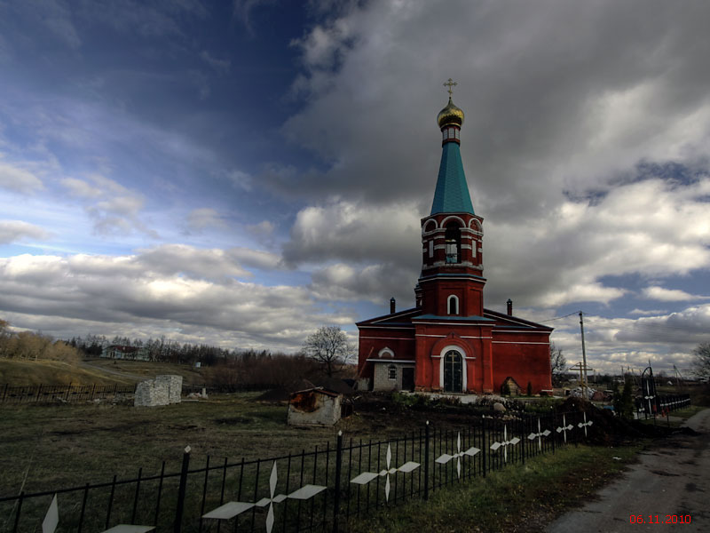 Васильевка. Церковь Рождества Пресвятой Богородицы. фасады