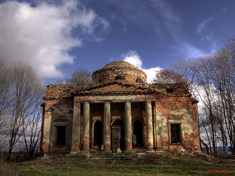Церковь Рождества Христова, Круглое (Липецкий район, Липецкая область). фасады