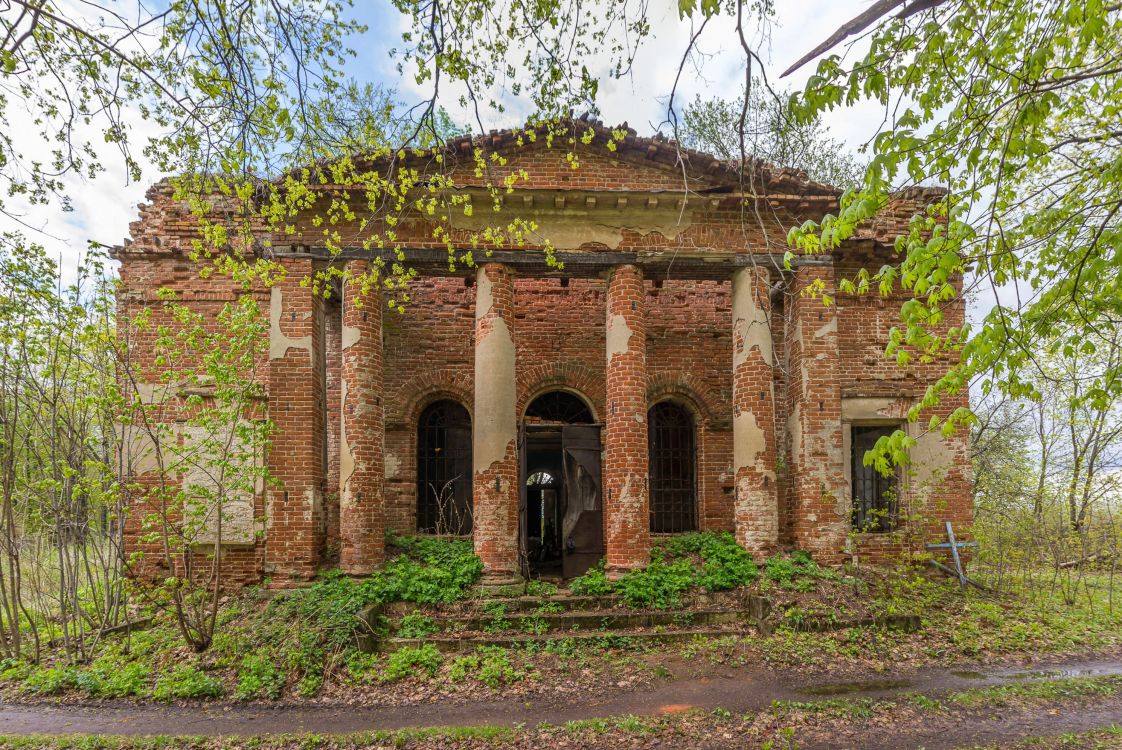 Церковь Рождества Христова, Круглое (Липецкий район, Липецкая область). фасады, Вид с юга