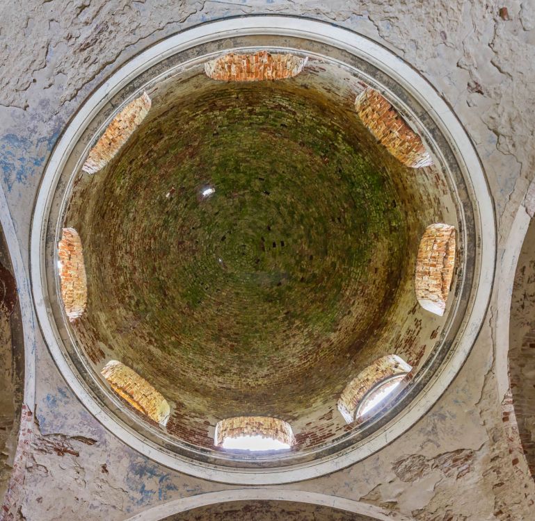 Церковь Рождества Христова, Круглое (Липецкий район, Липецкая область). интерьер и убранство, Подкупольное пространство