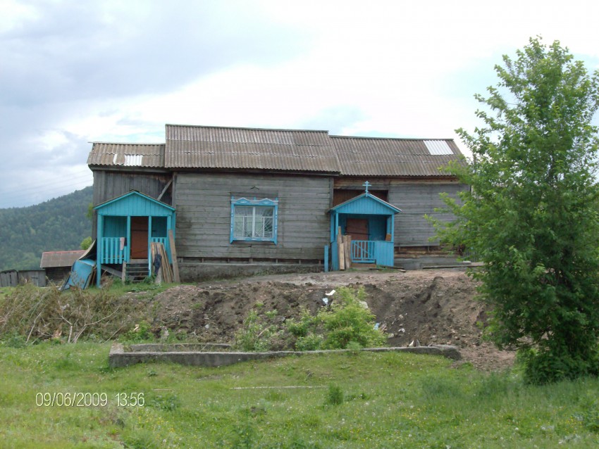 Церковь Пантелеимона Целителя, Бирюля (Майминский район, Республика Алтай). дополнительная информация, Вид до восстановления