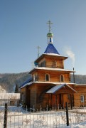 Церковь Пантелеимона Целителя, Западный фасад.<br>, Бирюля, Майминский район, Республика Алтай
