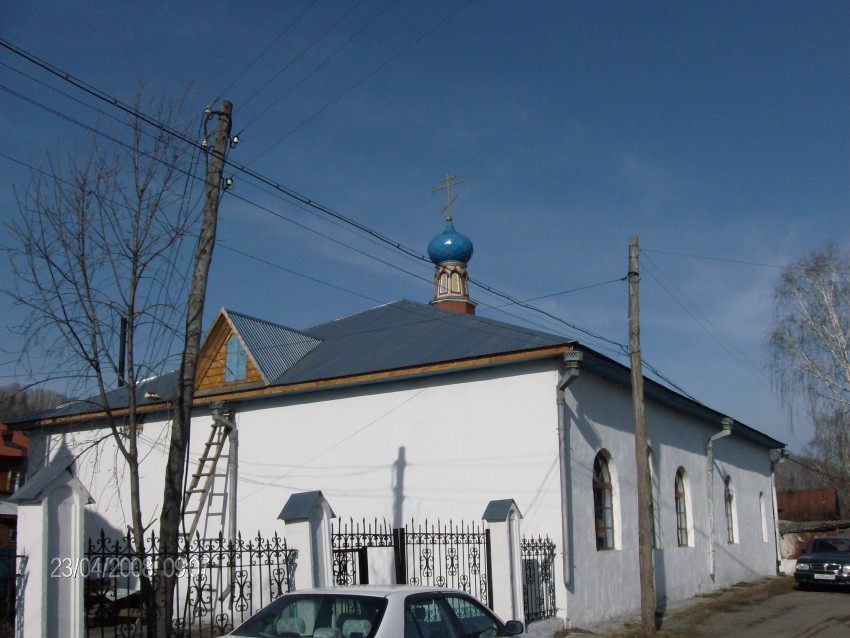 Крестильная церковь Серафима Саровского, Горно-Алтайск (Горно-Алтайск, город, Республика Алтай). фасады