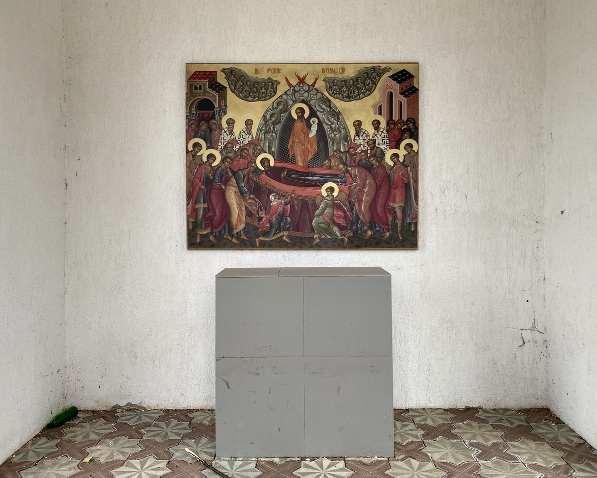 интерьер и убранство. Часовня Успения Пресвятой Богородицы, Майма (Майминский район, Республика Алтай)