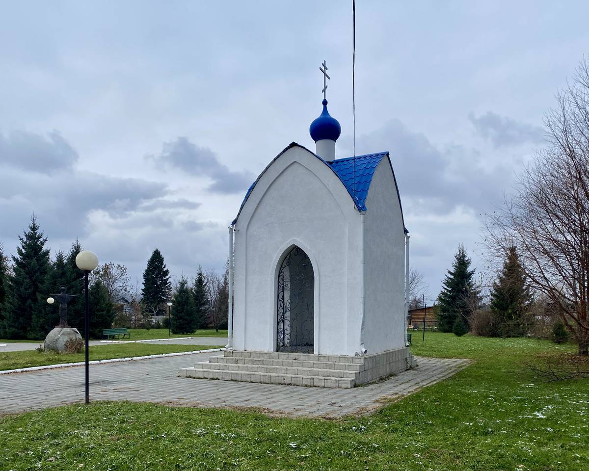 Южный фасад, фасады. Часовня Успения Пресвятой Богородицы, Майма (Майминский район, Республика Алтай)