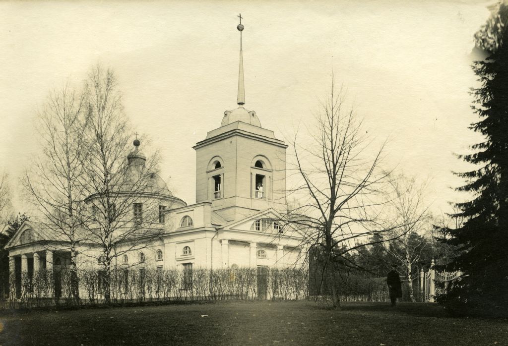 Церковь Николая Чудотворца, Котка (Кюменлааксо, Финляндия). архивная фотография, Фото 1910-ых годов с сайта www.finna.fi
