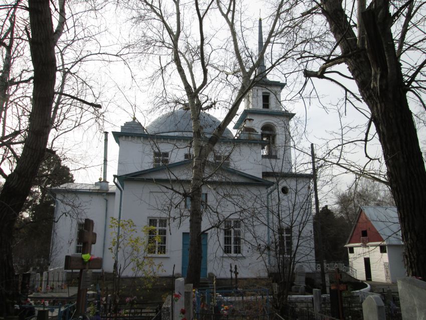 Ирбит. Церковь Троицы Живоначальной на кладбище. фасады, Северный фасад
