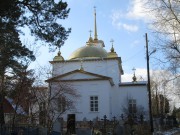 Церковь Троицы Живоначальной на кладбище, Восточный фасад (после "золочения" кровли).<br>, Ирбит, Ирбит (МО город Ирбит), Свердловская область