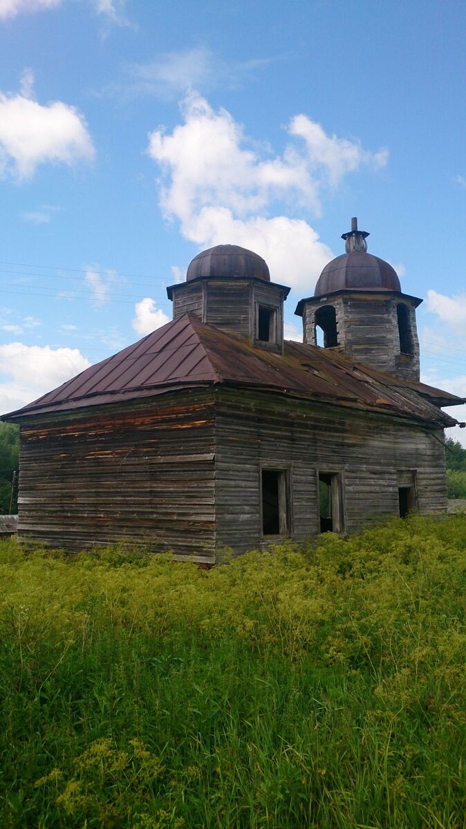 Неизвестная часовня, Тончиковская (Коношский район, Архангельская область). фасады