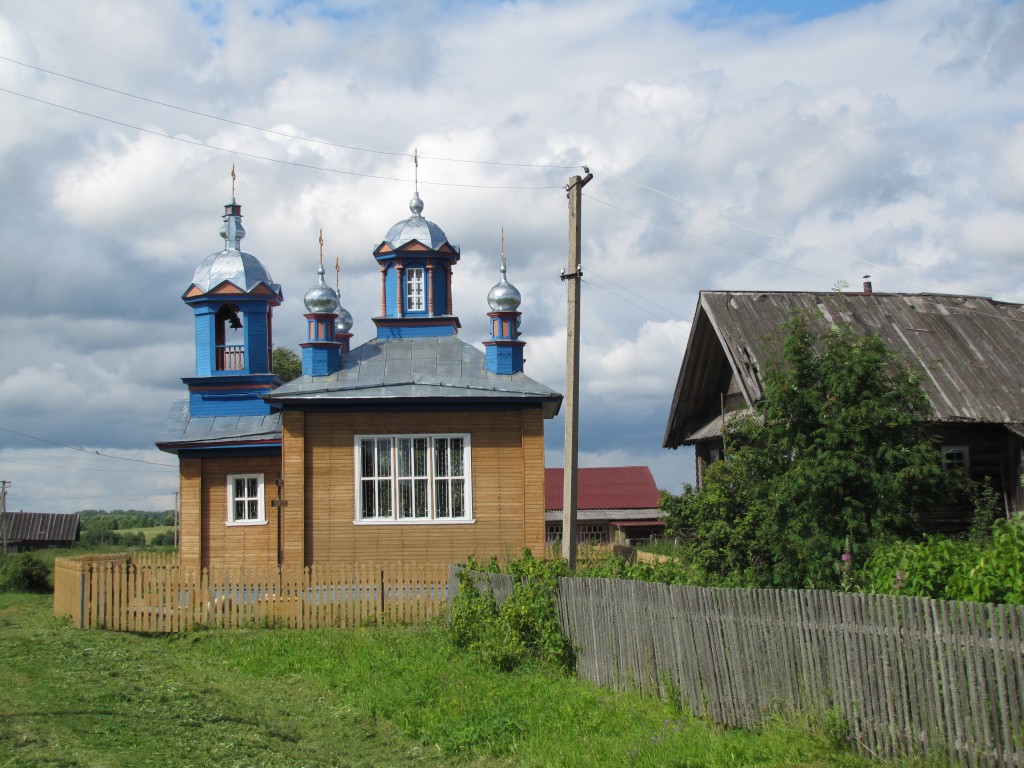 Часовня Николая Чудотворца, Кивика (Коношский район, Архангельская область). фасады