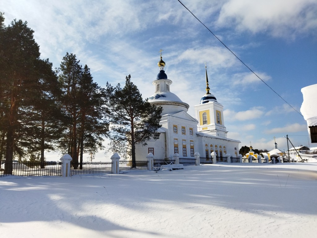 Церковь Преображения Господня, Папинская (Коношский район, Архангельская область). интерьер и убранство