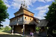 Музей деревянного зодчества в Коломенском. Церковь Георгия Победоносца из Рождественского (Среднего на Ёрге) погоста, , Москва, Южный административный округ (ЮАО), г. Москва