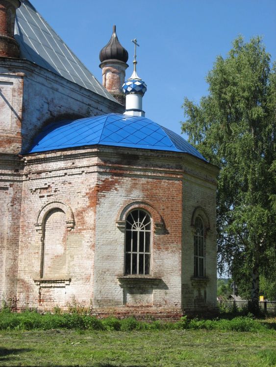 Полозово. Церковь Владимира равноапостольного. архитектурные детали, Апсида храма