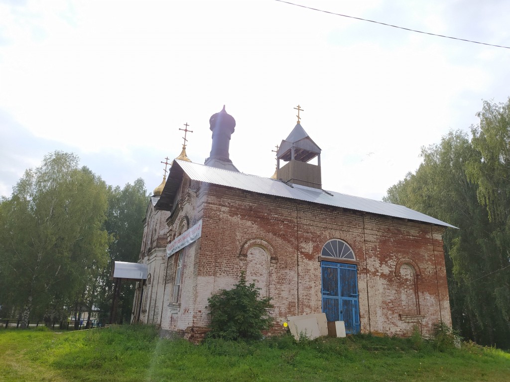 Полозово. Церковь Владимира равноапостольного. фасады