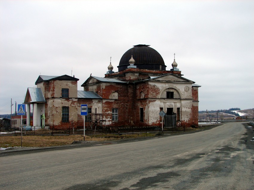 Церковь Сретения Господня, Сылва (Шалинский район (Шалинский ГО и ГО Староуткинск), Свердловская область). фасады