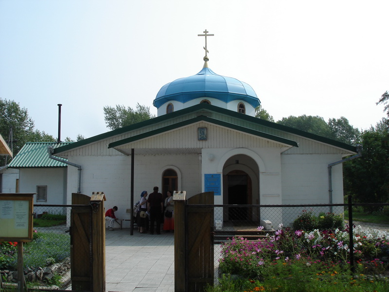Церковь Благовещения Пресвятой Богородицы, Новосибирск (Новосибирск, город, Новосибирская область). фасады, Главный вход