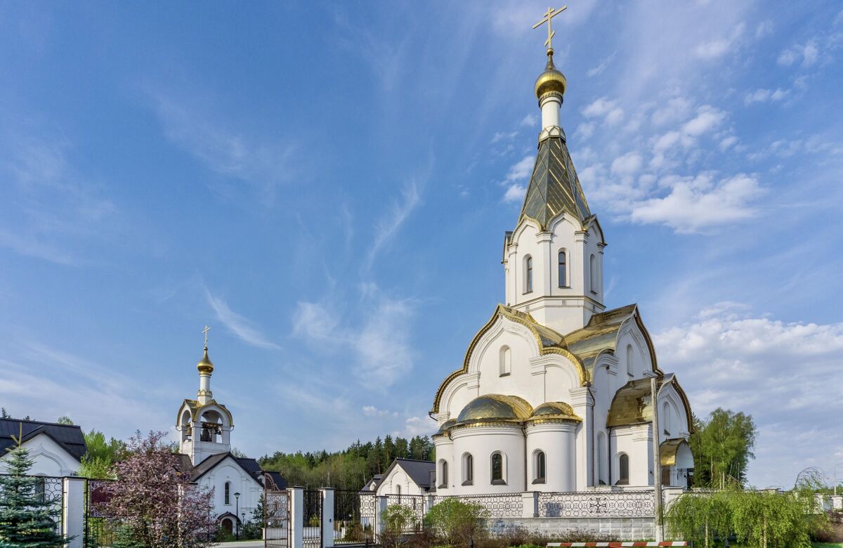 Церковь Воскресения Христова, Катынь (Смоленский район, Смоленская область). фасады