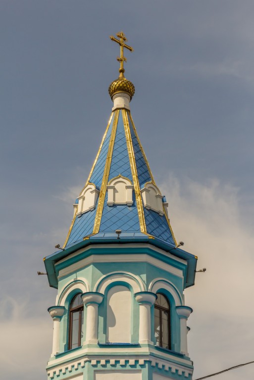 Церковь Рождества Пресвятой Богородицы, Владикавказ (Владикавказ, город, Республика Северная Осетия-Алания). архитектурные детали, Завершение колокольни