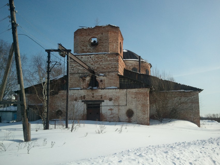 Выставка (Пачеозерский с/с). Церковь Михаила Архангела. фасады