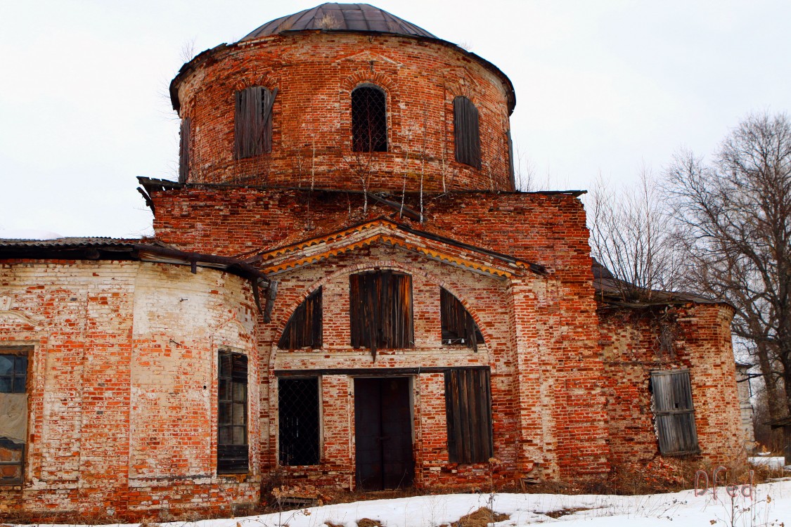 Выставка (Пачеозерский с/с). Церковь Михаила Архангела. фасады