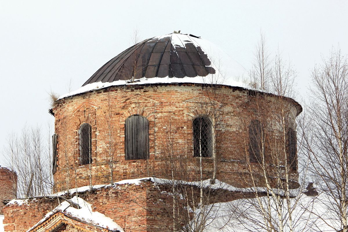 Церковь Михаила Архангела, Выставка (Пачеозерский с/с) (Котласский район и г. Котлас, Архангельская область). архитектурные детали