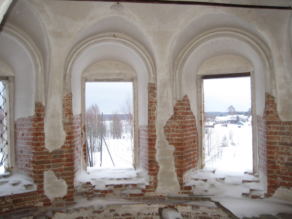 Церковь Рождества Христова, Вешкурье (Котласский район и г. Котлас, Архангельская область). интерьер и убранство