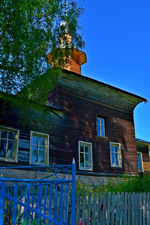 Шёломя. Церковь Николая Чудотворца (деревянная). архитектурные детали