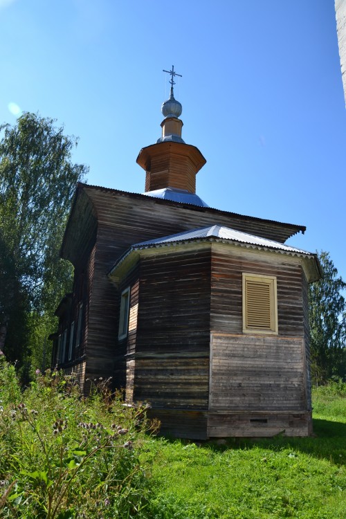 Церковь Николая Чудотворца (деревянная), Шёломя (Красноборский район, Архангельская область). фасады