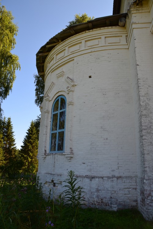 Церковь Николая Чудотворца, Шёломя (Красноборский район, Архангельская область). фасады