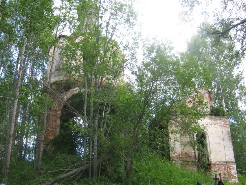 Церковь Николая Чудотворца, Копосово (Царство) (Котласский район и г. Котлас, Архангельская область). фасады