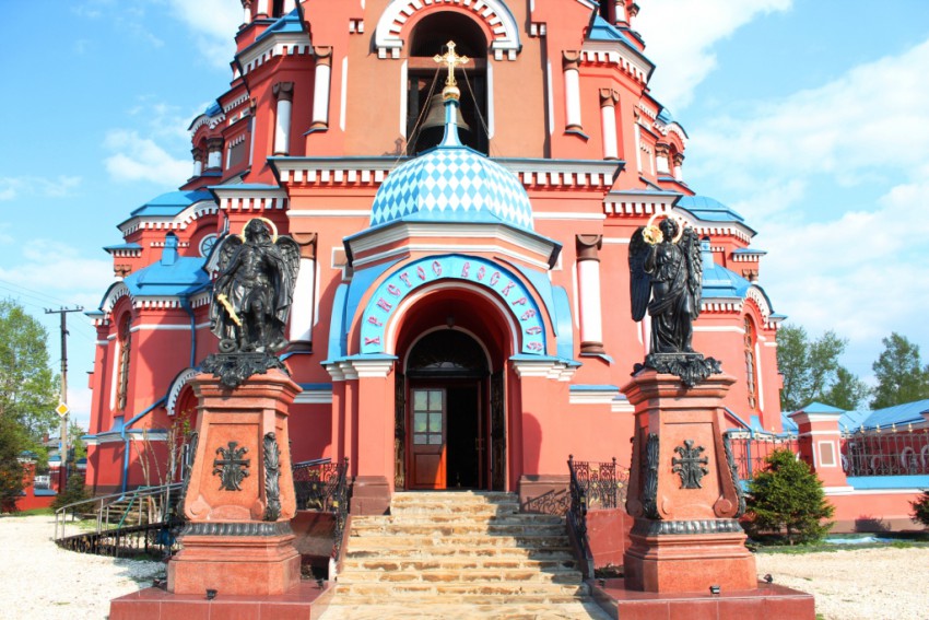 Собор Казанской иконы Божией Матери, Иркутск (Иркутск, город, Иркутская область). архитектурные детали, Вход в притвор