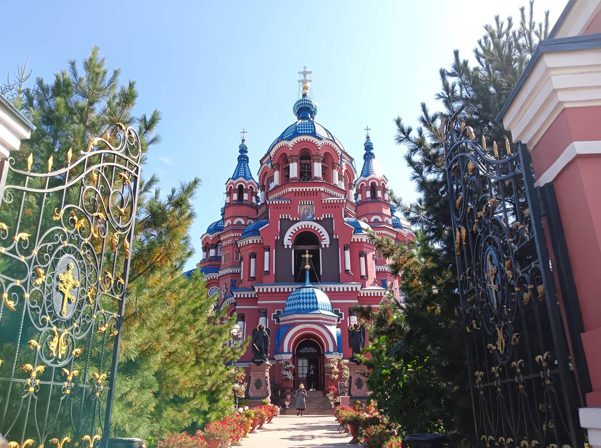 Собор Казанской иконы Божией Матери, Иркутск (Иркутск, город, Иркутская область). общий вид в ландшафте