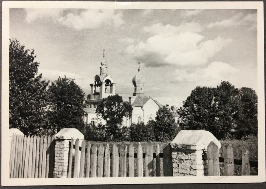 Даугавпилс. Церковь Успения Пресвятой Богородицы. архивная фотография, Фото 1941 г. с аукциона e-bay.de