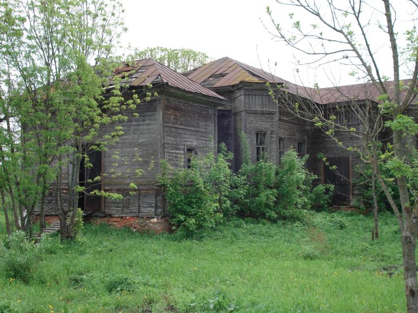 Церковь Покрова Пресвятой Богородицы, Страчево (Суземский район, Брянская область). фасады
