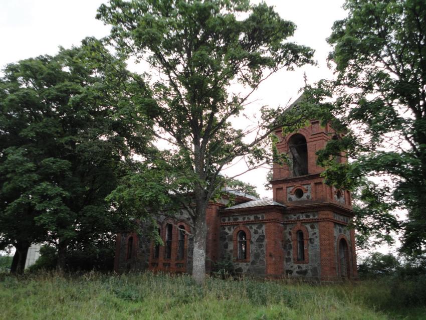 Церковь Арсения Великого, Кульциемс (Талсинский край, Латвия). фасады