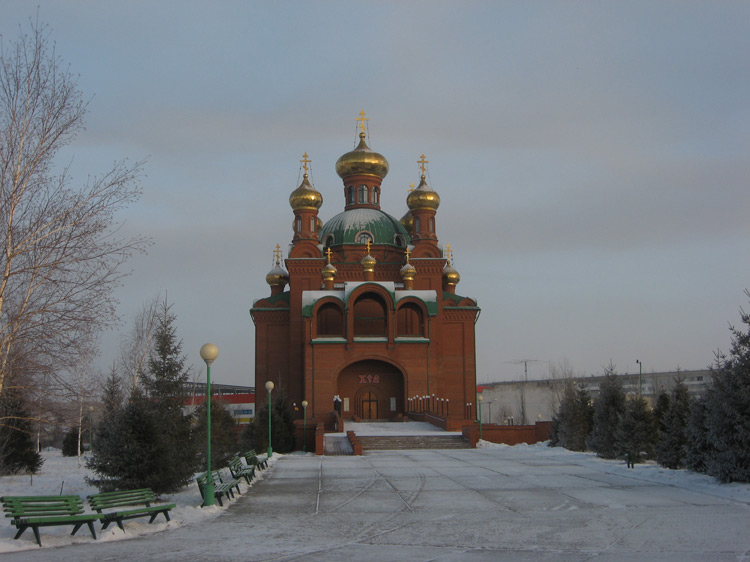 Кафедральный собор Благовещения Пресвятой Богородицы, Павлодар (Павлодарская область, Казахстан). фасады