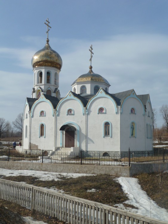 Михайловка. Церковь Михаила Архангела. фасады, Храм Святого Михаила Архангела. Фото Шабалина Алексея. 8.04.2012г. (4)