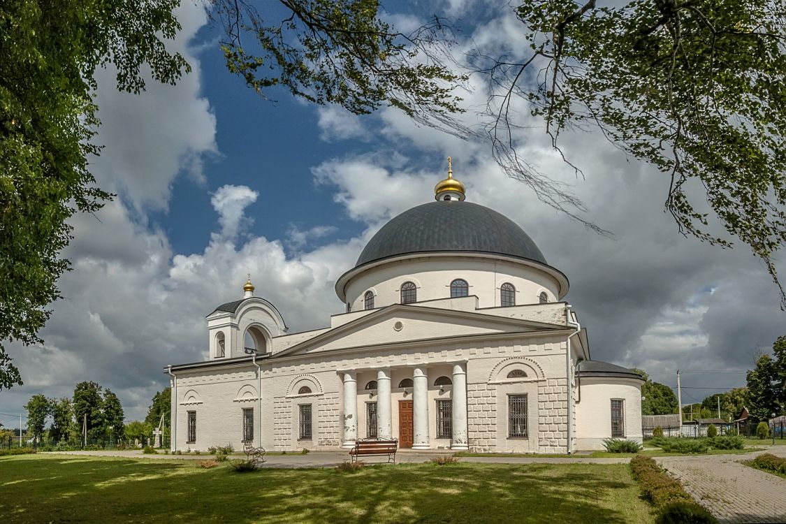 Пожилино. Церковь Димитрия Солунского. фасады