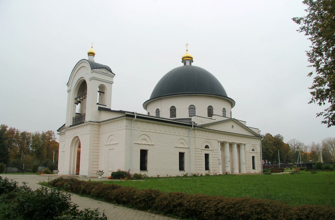 Пожилино. Церковь Димитрия Солунского. фасады, Вид с юго-запада