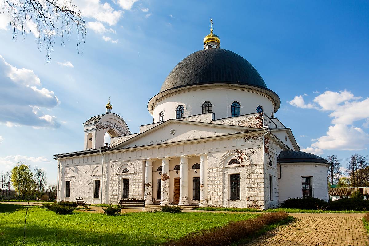 фасады. Церковь Димитрия Солунского, Пожилино (Ефремовский район, Тульская область)