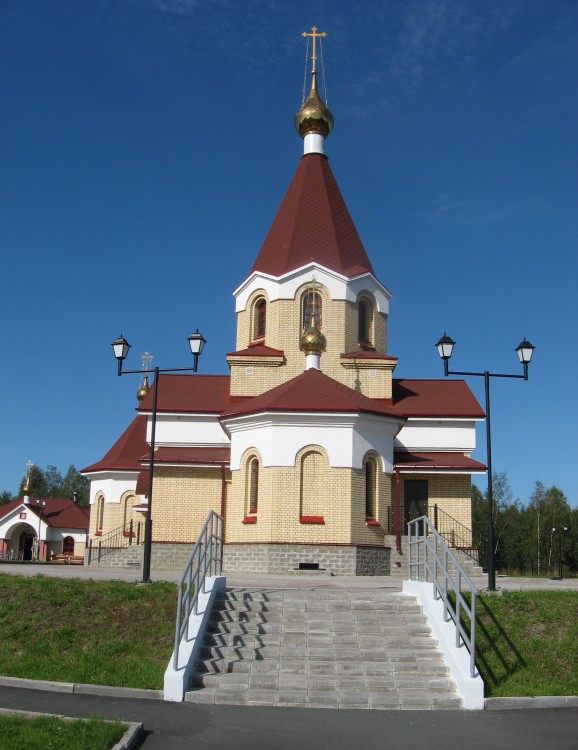 Церковь Пантелеимона Целителя на Древлянке, Петрозаводск (Петрозаводск, город, Республика Карелия). фасады, Восточный фасад