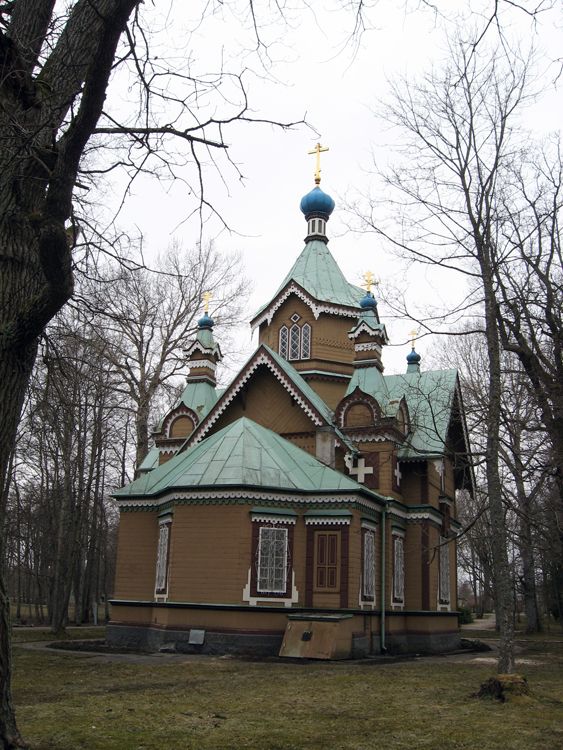 Церковь Петра и Павла, Юрмала (Юрмала, город, Латвия). фасады, Общий вид со стороны алтарной части